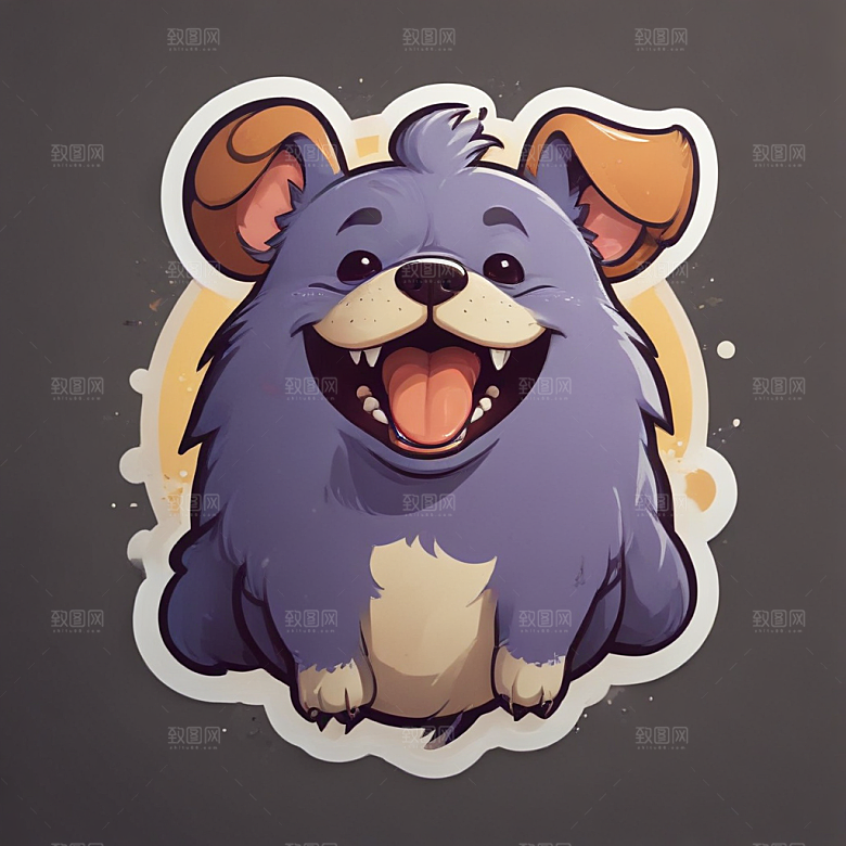 快乐胖Doge兴奋看你图片