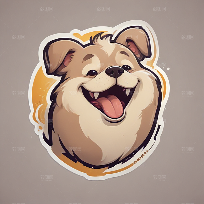 快乐胖Doge兴奋看你图片