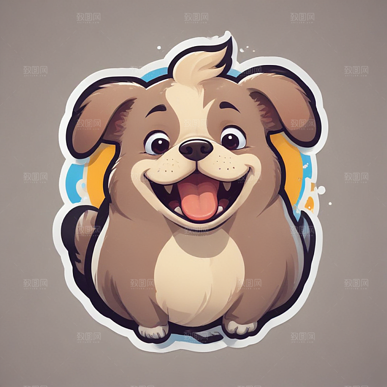 快乐胖Doge兴奋看你图片