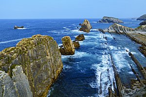 高清海景海滩沙滩海边大海蓝色海洋海岸壁纸