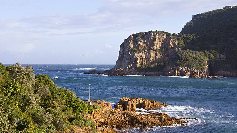 高清海景海滩沙滩海边大海蓝色海洋海岸素材