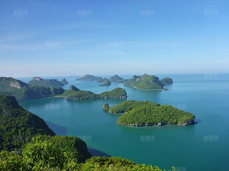 高清海景海滩沙滩海边大海蓝色海洋海岸素材