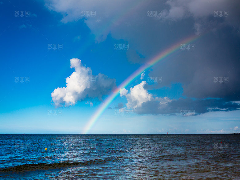 高清海景海滩沙滩海边大海蓝色海洋海岸素材