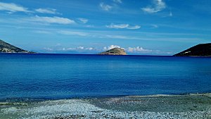 高清海景海滩沙滩海边大海蓝色海洋海岸海滨