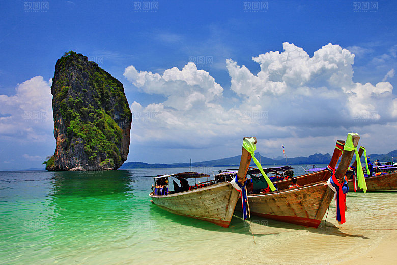 高清海景海滩沙滩海边大海蓝色海岸素材
