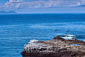 高清海景海滩沙滩海边大海蓝色海岸印尼素材