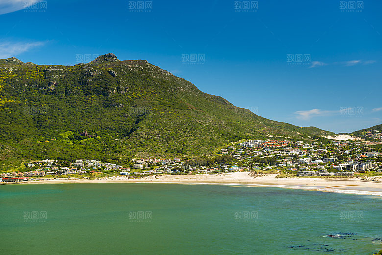 高清海景海滩沙滩海边大海蓝色海岸印尼