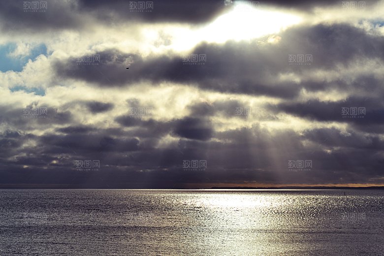 高清海景海滩沙滩海边大海蓝色海岸