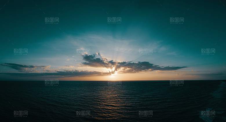 高清海景海滩沙滩海边大海蓝色海岸
