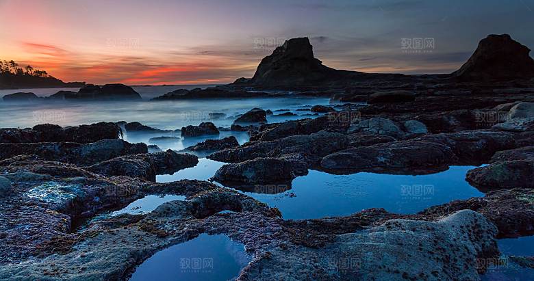 高清海景海滩沙滩海边大海蓝色海岸素材