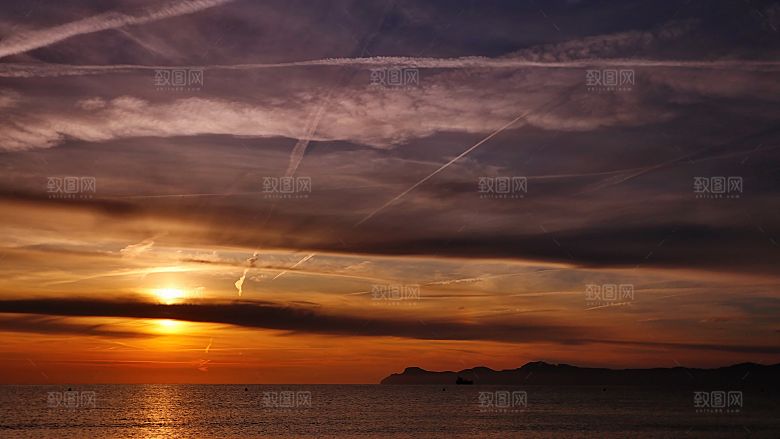 高清海景海滩沙滩海边大海蓝色海岸