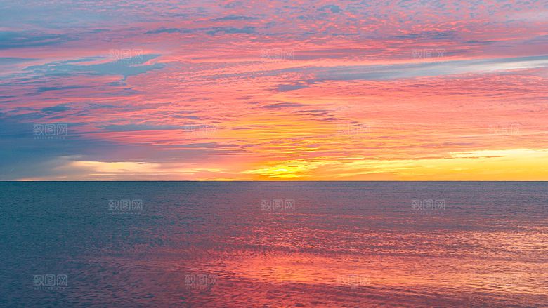 高清海景海滩沙滩海边大海蓝色海岸