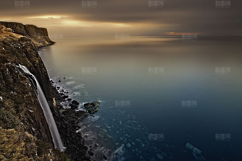 高清海景海滩沙滩海边大海蓝色海洋海岸素材