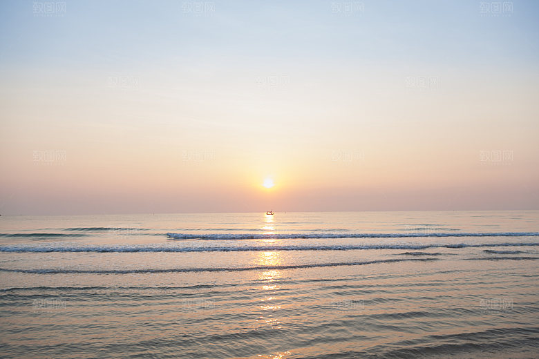 高清海景海滩沙滩海边大海蓝色海洋壁纸素材