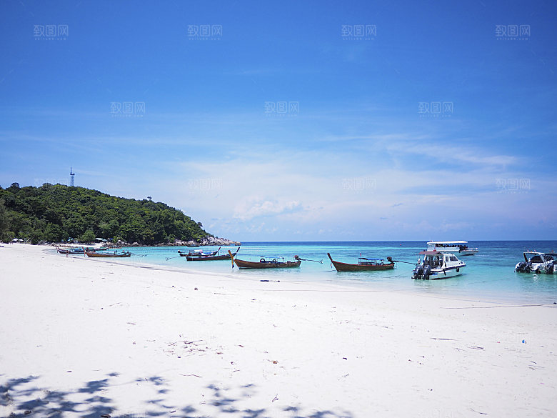 高清海景海滩沙滩海边大海蓝色海洋壁纸
