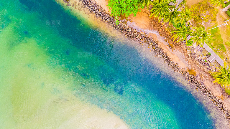 高清海景海滩沙滩海边大海蓝色海洋壁纸