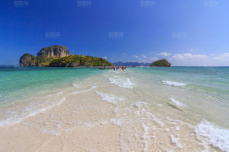 高清海景海滩沙滩海边大海蓝色海洋壁纸