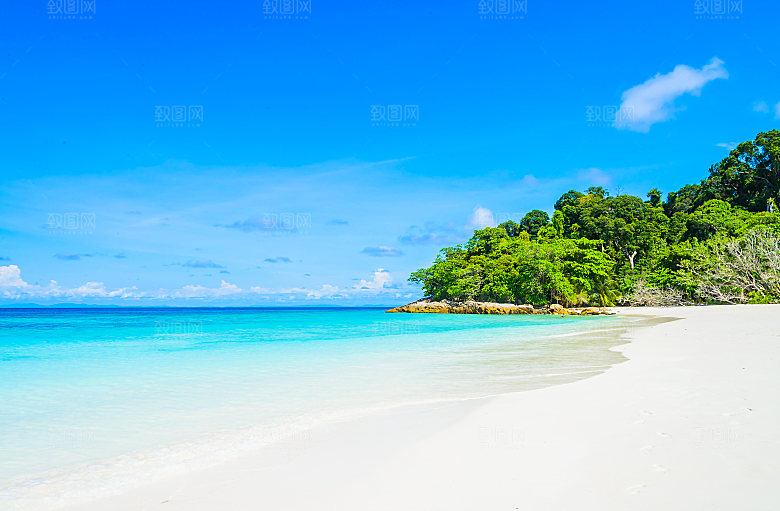 高清海景海滩沙滩海边大海蓝色海洋壁纸