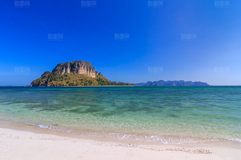 高清海景海滩沙滩海边大海蓝色海洋壁纸
