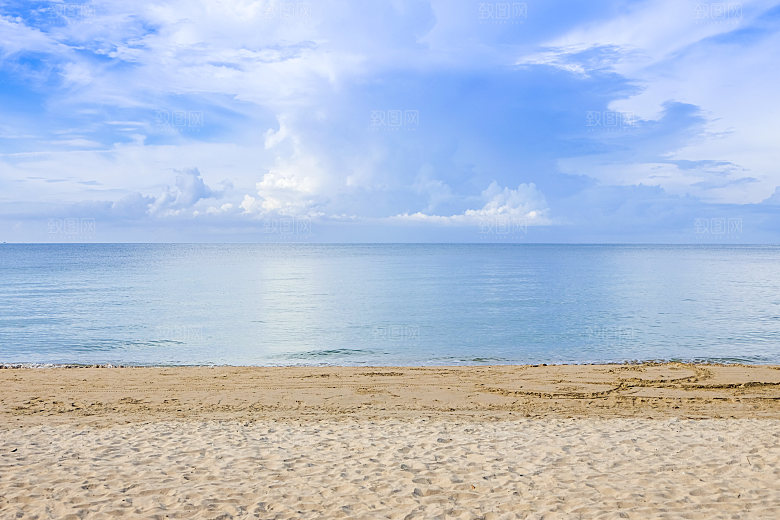 高清海景海滩沙滩海边大海蓝色海洋壁纸