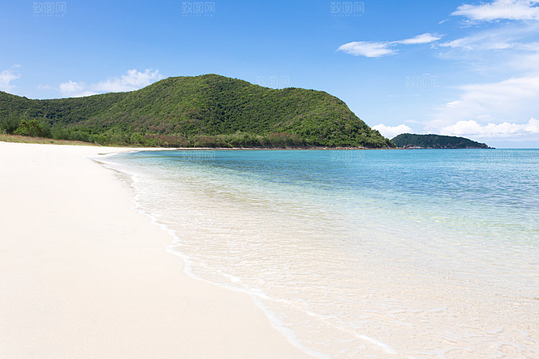 高清海景海滩沙滩海边大海蓝色海洋壁纸