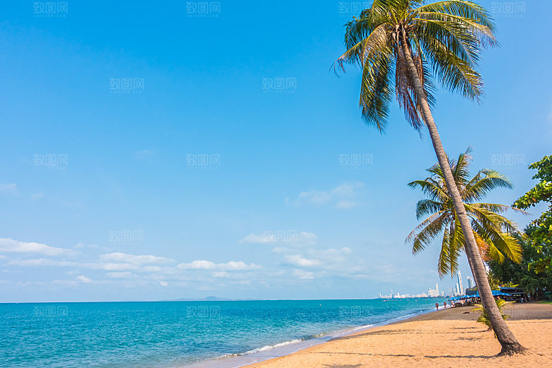 高清海景海滩沙滩海边大海蓝色海洋壁纸