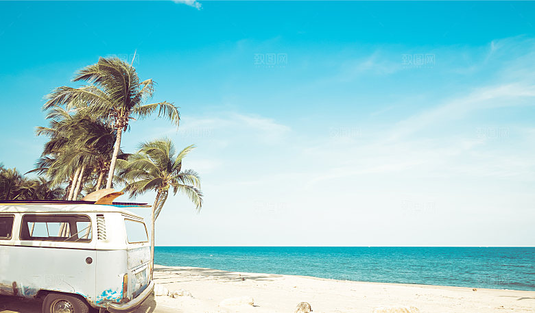 高清海景海滩沙滩海边大海蓝色海洋壁纸