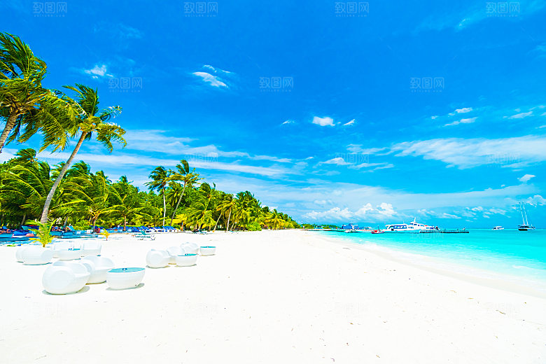 高清海景海滩沙滩海边大海蓝色海洋壁纸