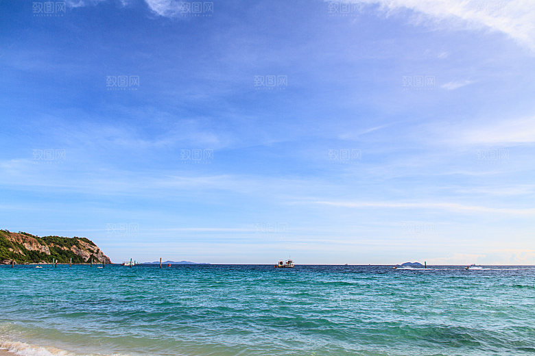 高清海景海滩沙滩海边大海蓝色海洋壁纸