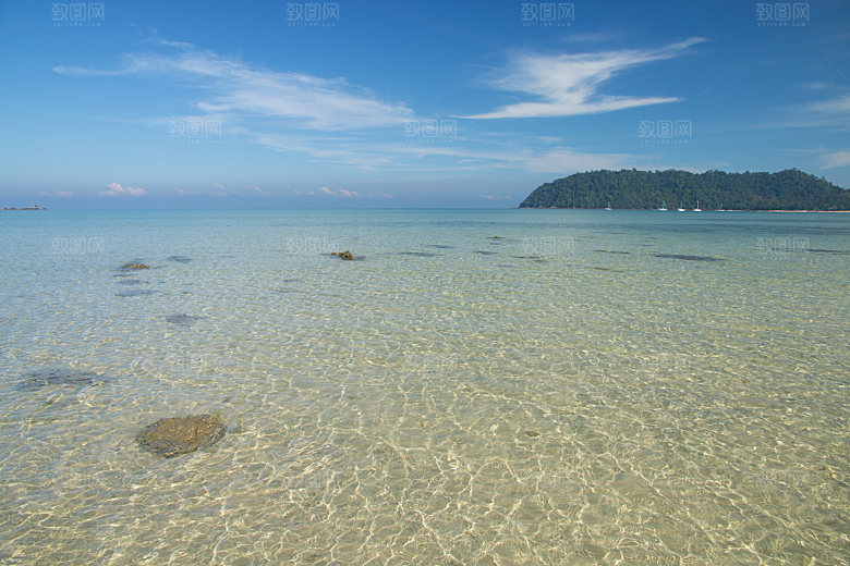 高清海景海滩沙滩海边大海蓝色海洋壁纸