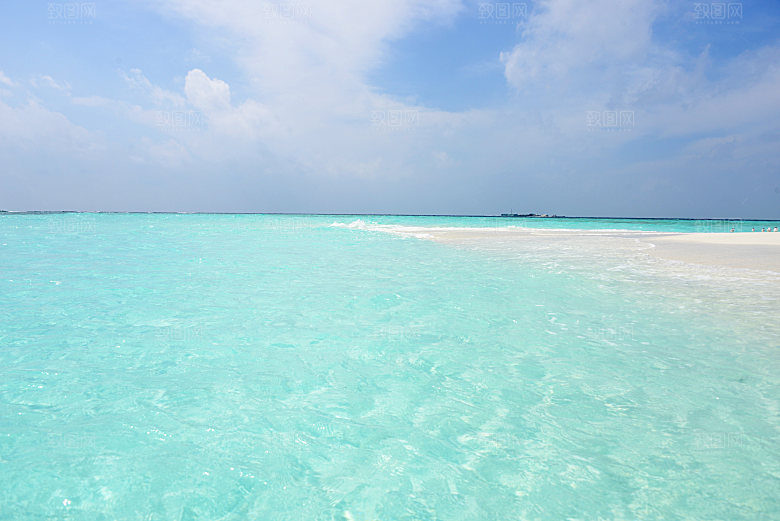 高清海景海滩沙滩海边大海蓝色海洋壁纸