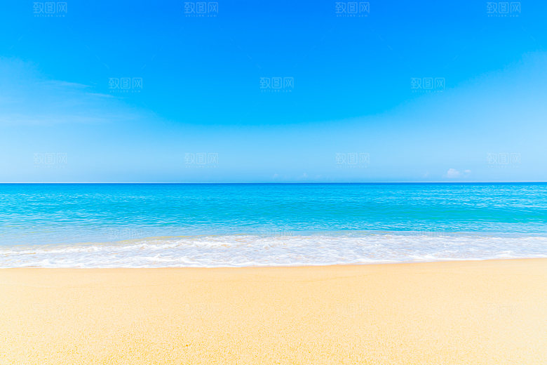 高清海景海滩沙滩海边大海蓝色海洋壁纸