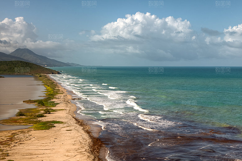 高清海景海滩沙滩海边大海蓝色海洋壁纸