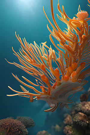 海底珊瑚图片素材