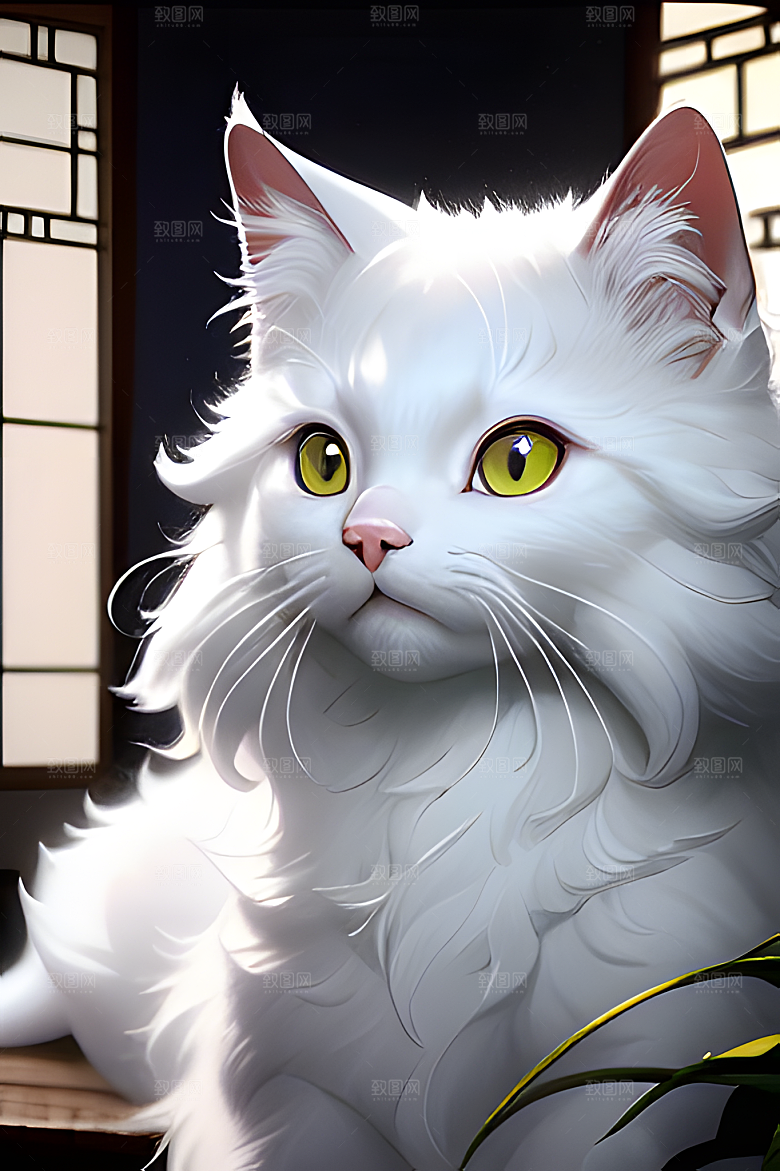拟人猫创意图片素材