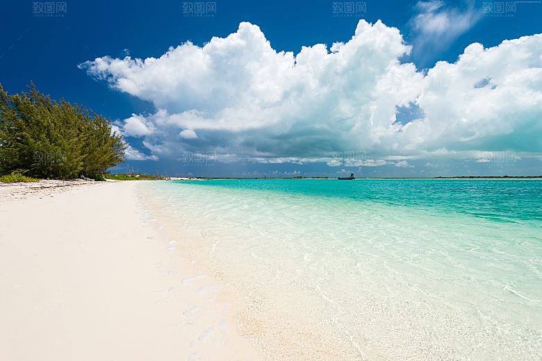 高清海景海滩沙滩海边大海蓝色海洋壁纸