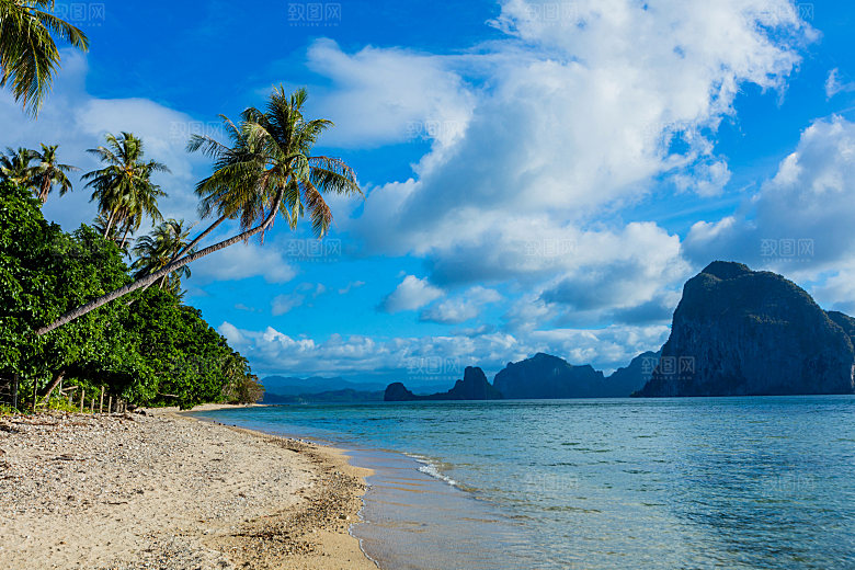 高清海景海滩沙滩海边大海蓝色海洋壁纸