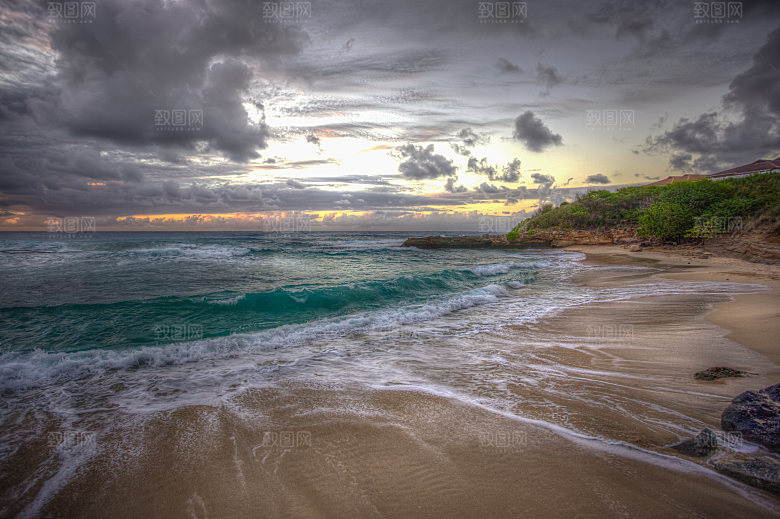 高清海景海滩沙滩海边大海蓝色海洋壁纸