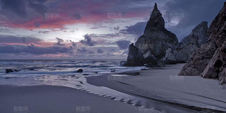 高清海景海滩沙滩海边大海蓝色海洋壁纸素材