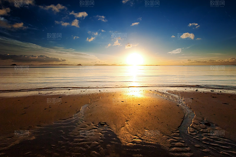 高清海景海滩沙滩海边大海蓝色海洋壁纸