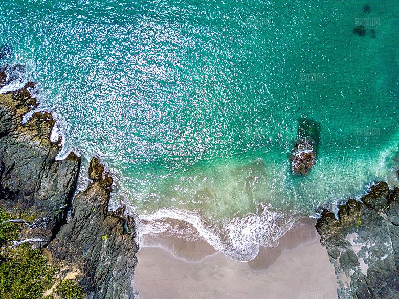 高清海景海滩沙滩海边大海蓝色海洋壁纸