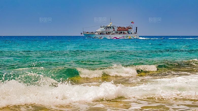 高清海景海滩沙滩海边大海蓝色海洋壁纸