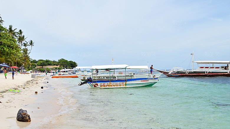 高清海景海滩沙滩海边大海蓝色海洋壁纸素材