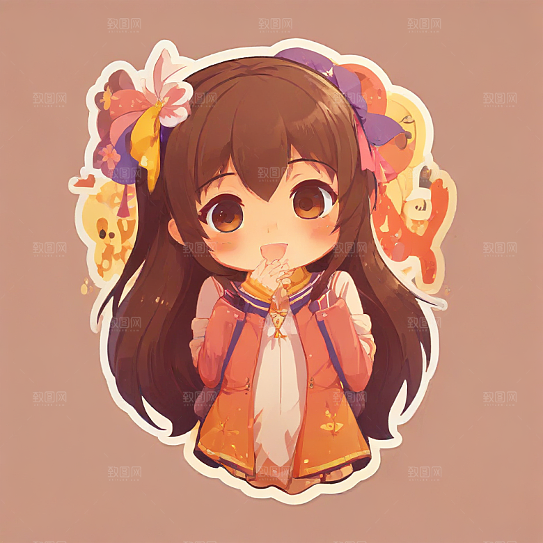 校园喧闹少女·蓝衣活力瞬间图片