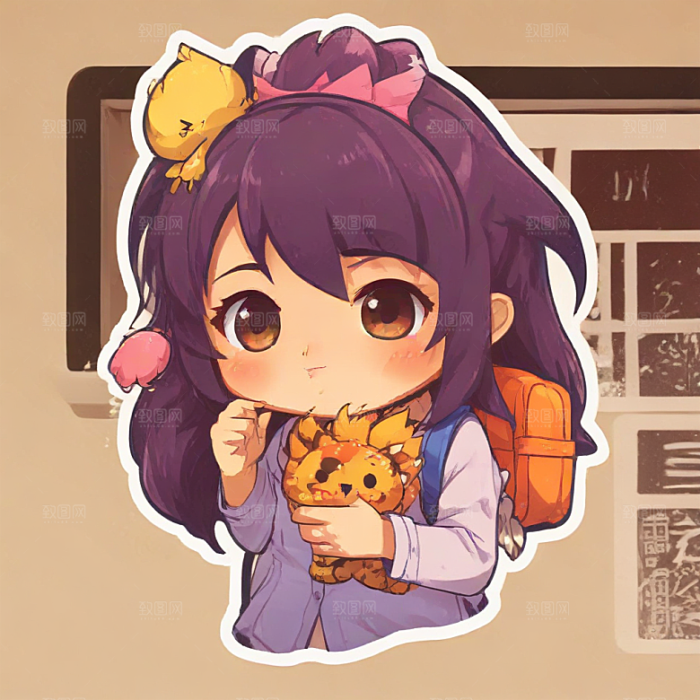 校园喧闹少女·蓝衣活力瞬间图片