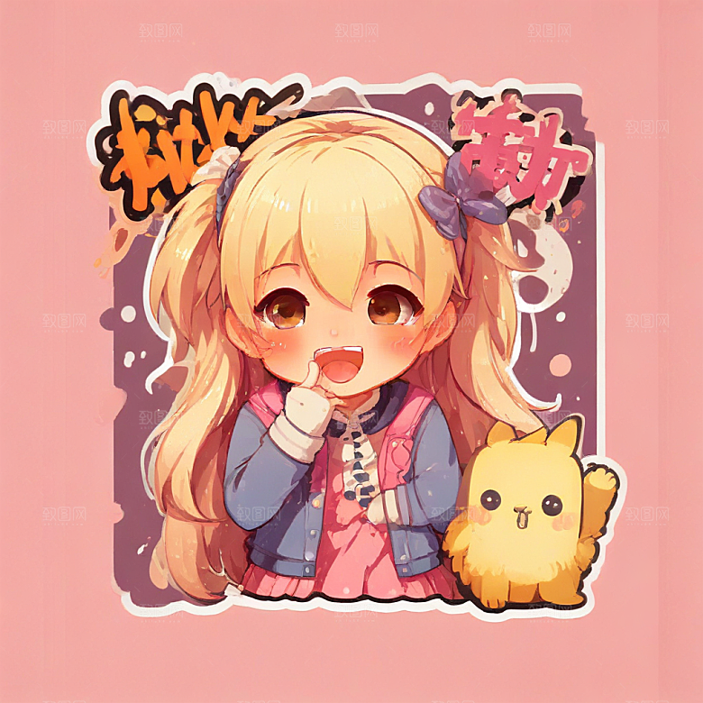 校园喧闹少女·蓝衣活力瞬间图片