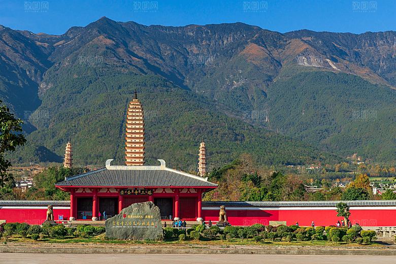 大理崇圣寺三塔风景区