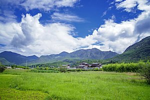 大理丽江风景洱海拉市海花海