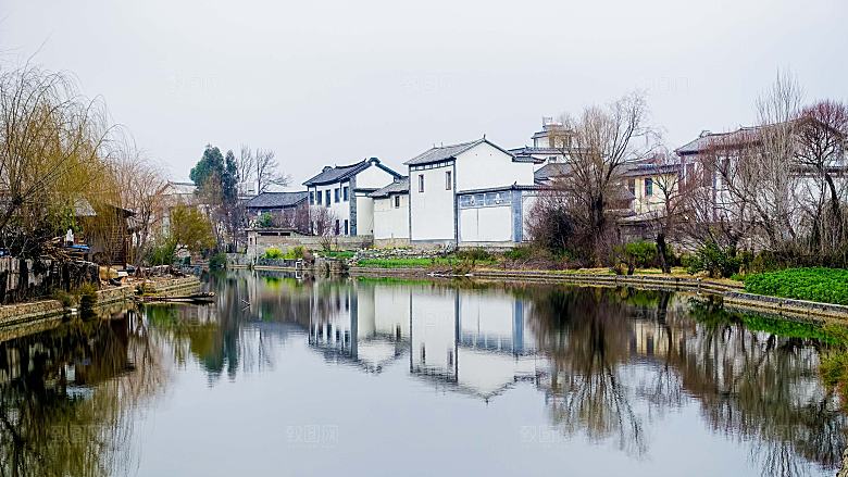 云南大理桃源村风光
