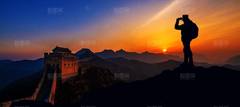 万里长城旅游风景摄影JPG高清照片